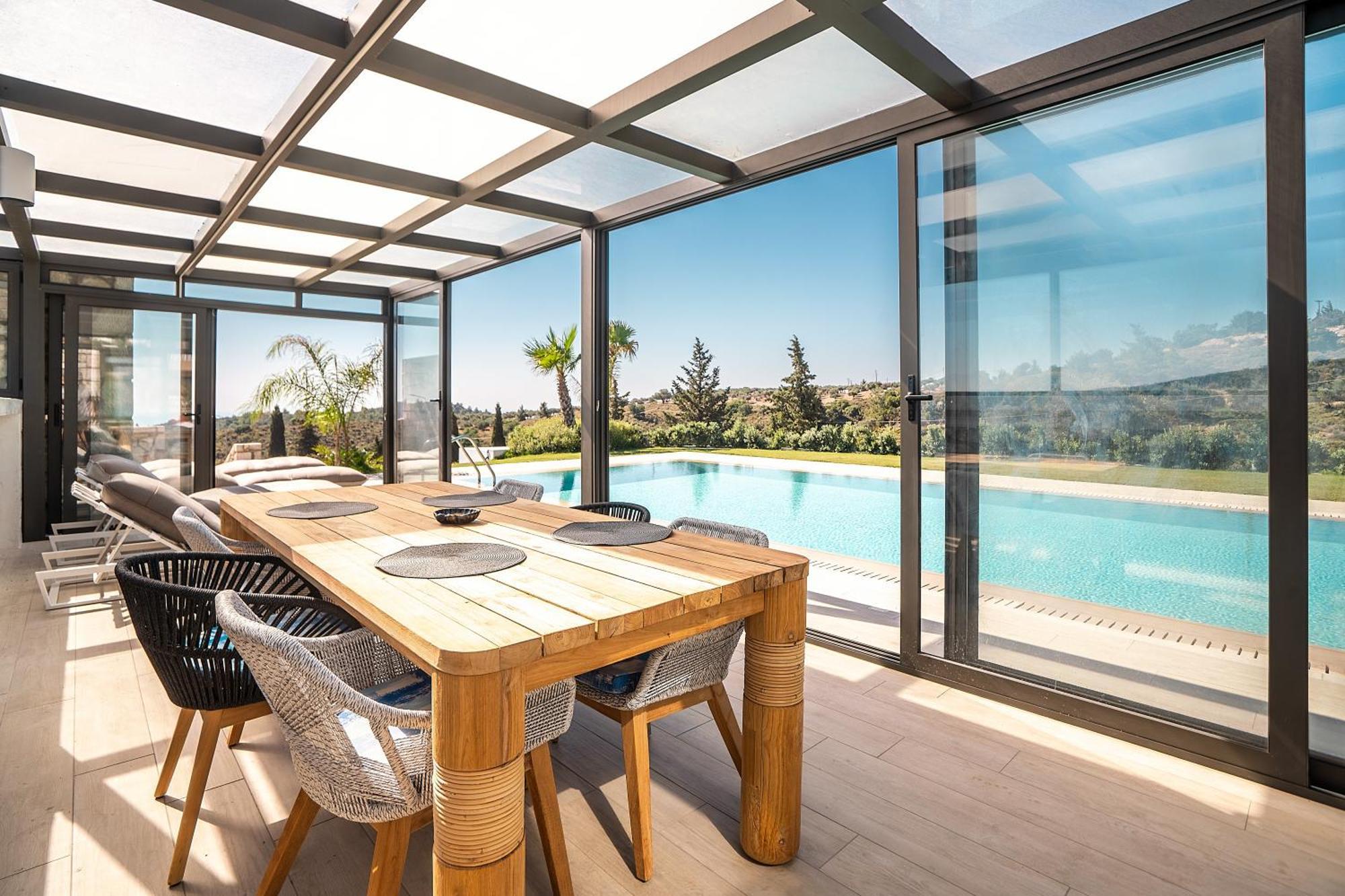 Villa Sky Hills Psinthos Esterno foto